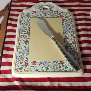 Villeroy & Bosh porcelein  cheese plate